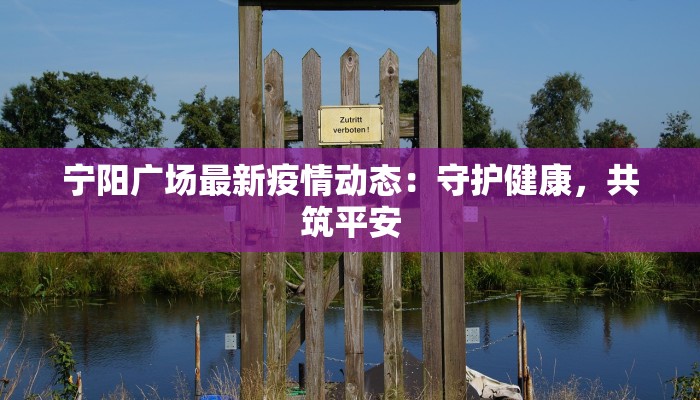 宁阳广场最新疫情动态:守护健康,共筑平安 宁阳广场最新疫情动态:守护健康,共筑平安
