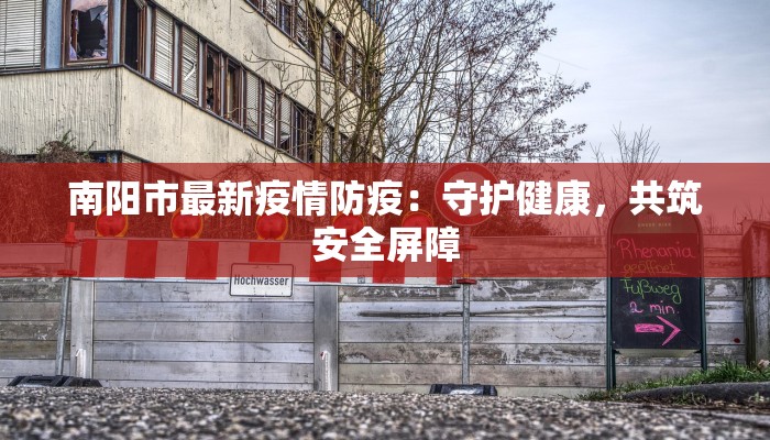 南阳市最新疫情防疫：守护健康，共筑安全屏障