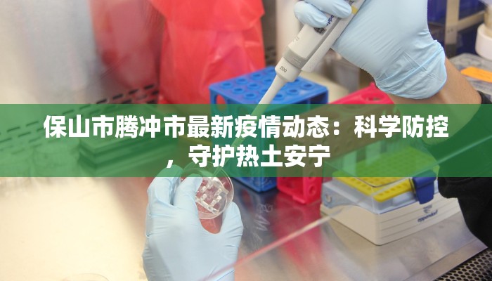 保山市腾冲市最新疫情动态:科学防控,守护热土安宁 保山市腾冲市最新疫情动态:科学防控,守护热土安宁