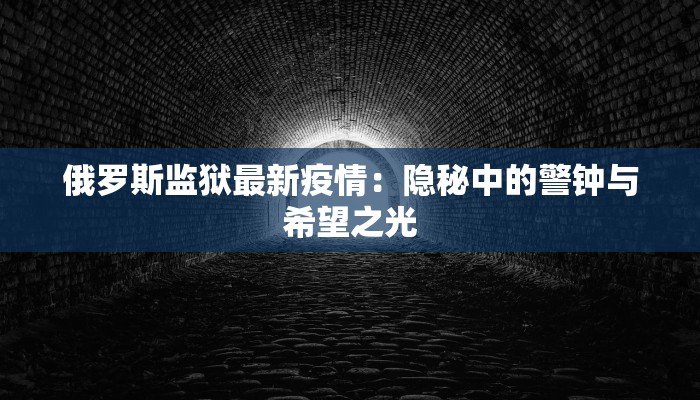 俄罗斯监狱最新疫情:隐秘中的警钟与希望之光 俄罗斯监狱最新疫情:隐秘中的警钟与希望之光