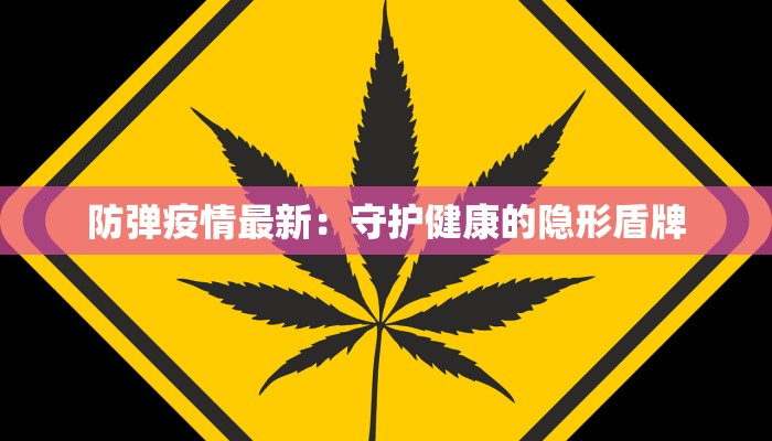 防弹疫情最新：守护健康的隐形盾牌