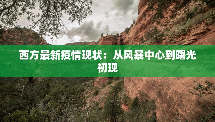 西方最新疫情现状：从风暴中心到曙光初现